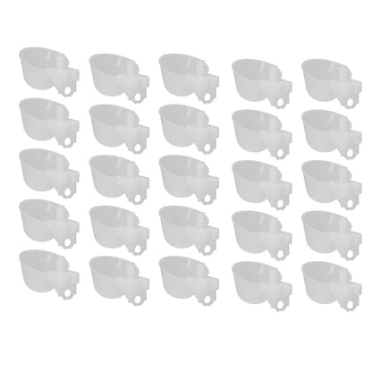 25 Set Hanging Chicken Waterer Automatic Drinking Bowl Cup Poultry Drinking Machine - view 4