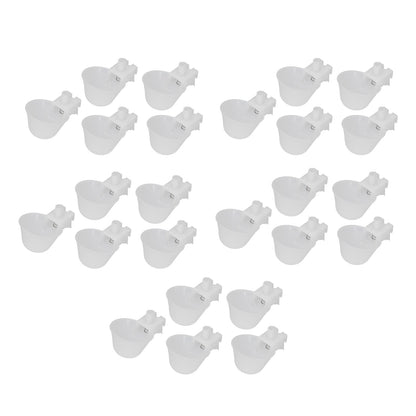 25 Set Hanging Chicken Waterer Automatic Drinking Bowl Cup Poultry Drinking Machine - view 10