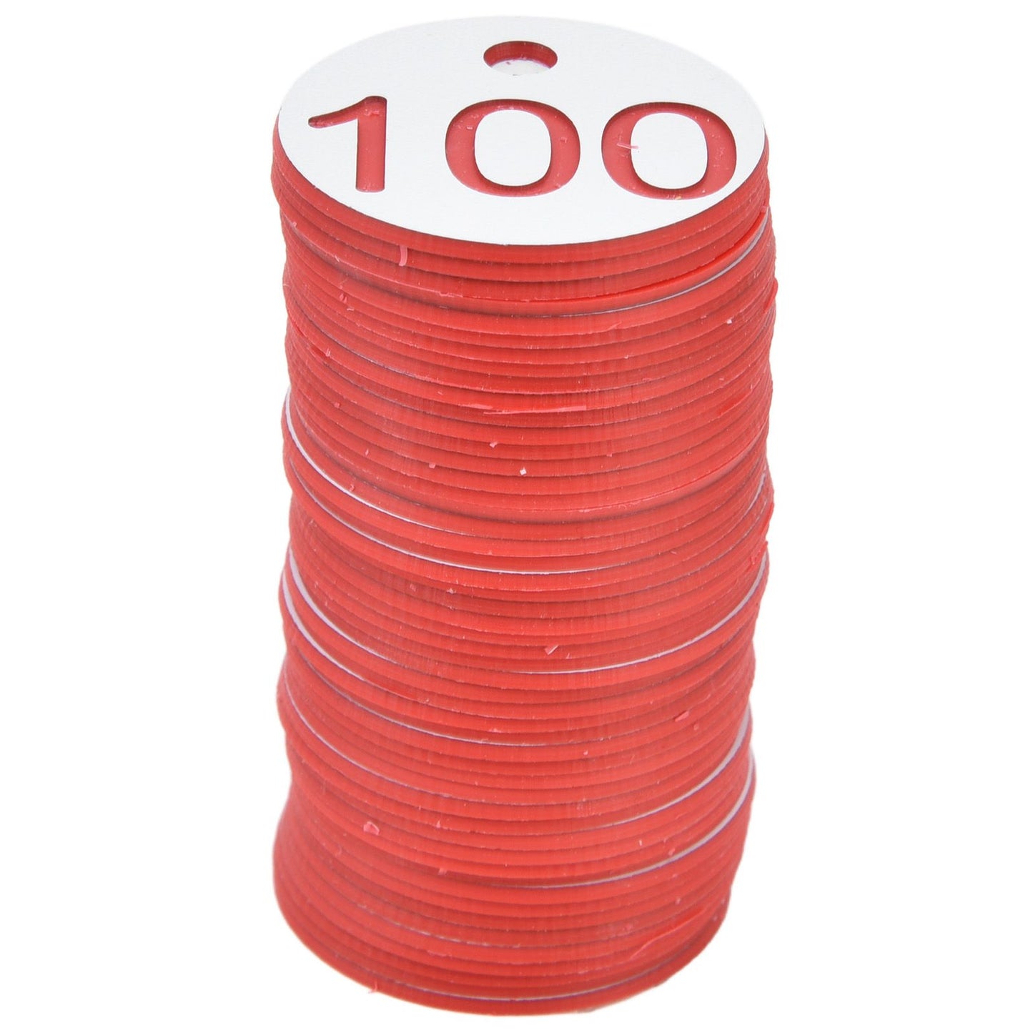 50Pcs Beehive Tag ABS Round Numbered Sign Labels with Hole Livestock Beekeeping Supplies White 51-100 - view 7