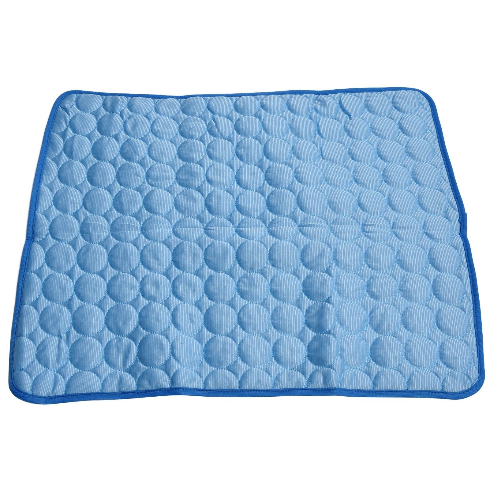 Pet Cooling Mat Breathable Soft Summer Dog Cat Sleeping Pad for Kennel Sofa Bed FloorBlue S