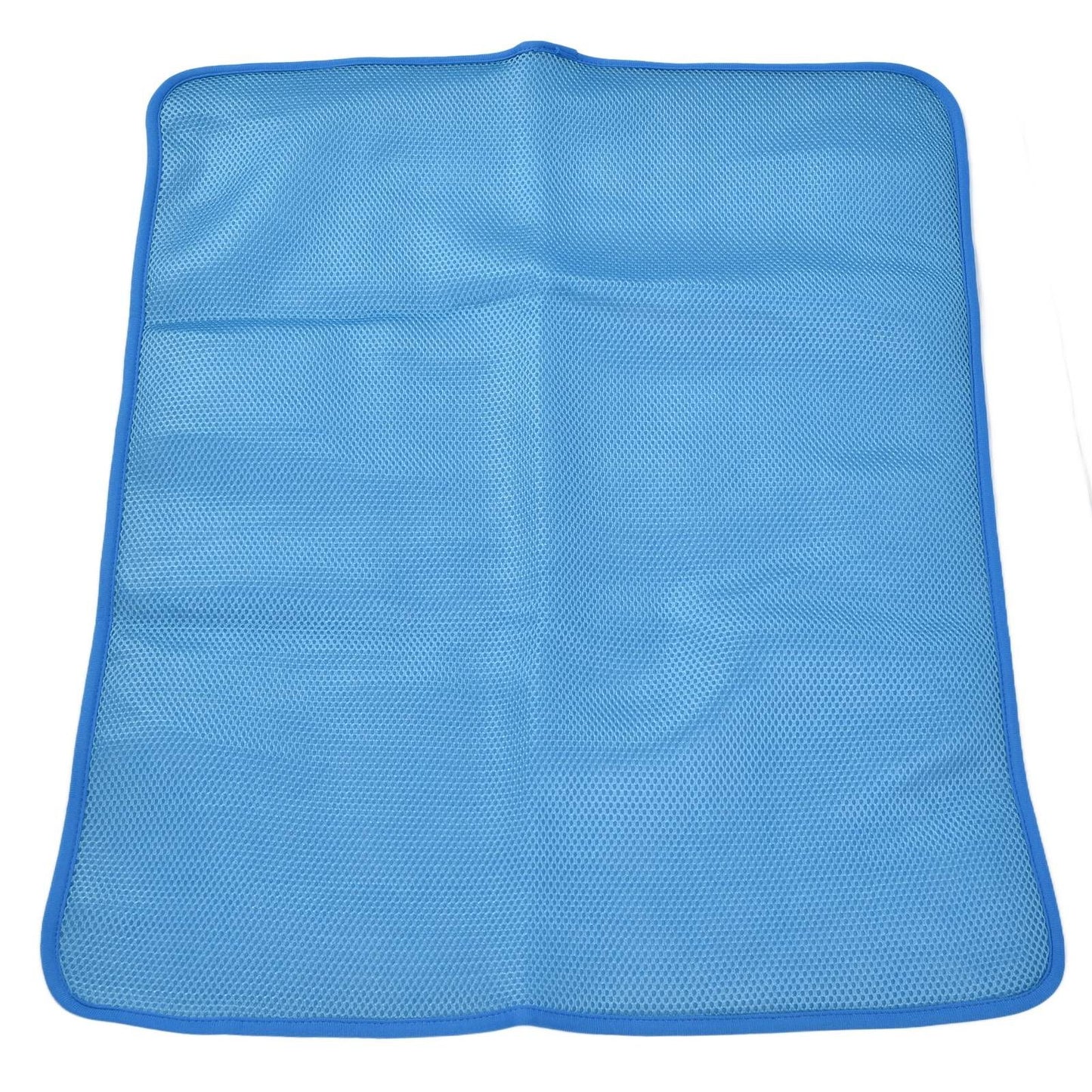 Pet Cooling Mat Breathable Soft Summer Dog Cat Sleeping Pad for Kennel Sofa Bed FloorBlue S - view 2