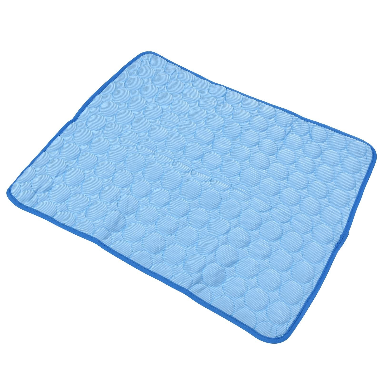Pet Cooling Mat Breathable Soft Summer Dog Cat Sleeping Pad for Kennel Sofa Bed FloorBlue S - view 4