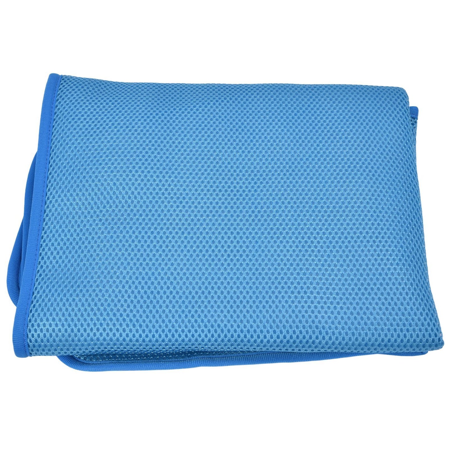 Pet Cooling Mat Breathable Soft Summer Dog Cat Sleeping Pad for Kennel Sofa Bed FloorBlue S - view 9