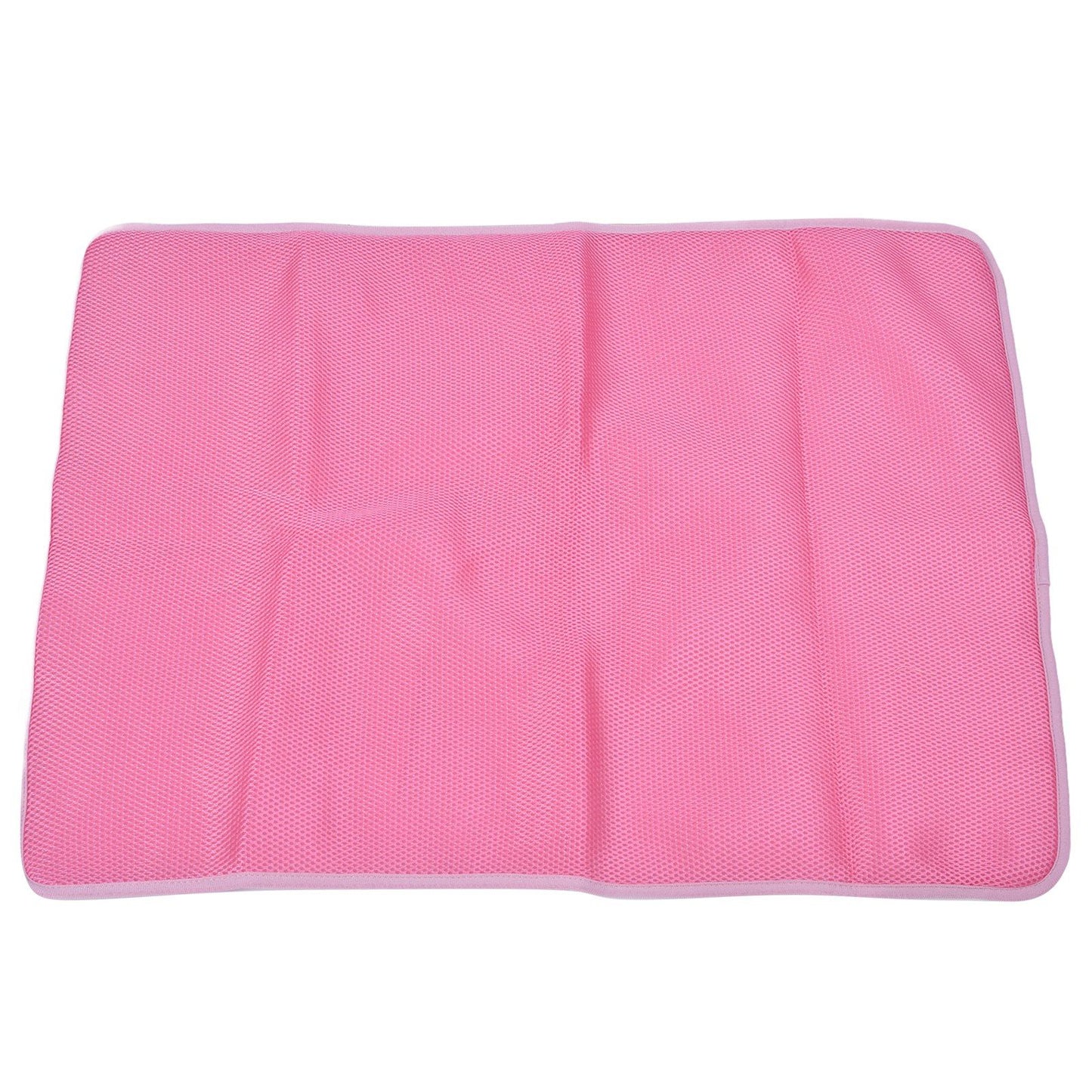 Pet Cooling Mat Breathable Soft Summer Dog Cat Sleeping Pad for Kennel Sofa Bed FloorPink S - view 4