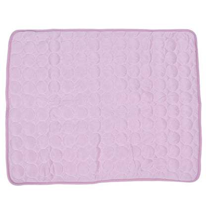 Pet Cooling Mat Breathable Soft Summer Dog Cat Sleeping Pad for Kennel Sofa Bed FloorPink S - view 7