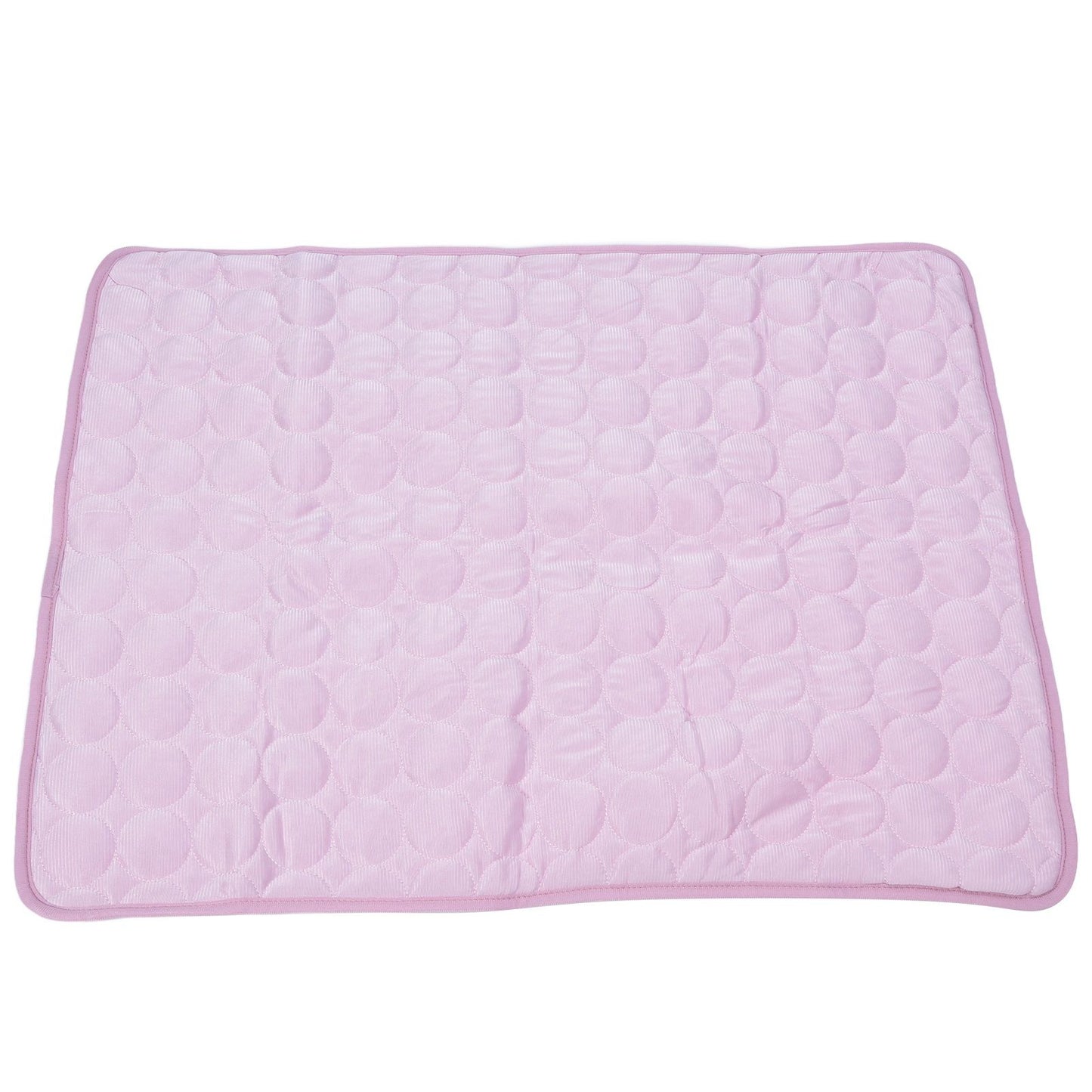 Pet Cooling Mat Breathable Soft Summer Dog Cat Sleeping Pad for Kennel Sofa Bed FloorPink M
