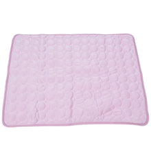Pet Cooling Mat Breathable Soft Summer Dog Cat Sleeping Pad for Kennel Sofa Bed FloorPink XL
