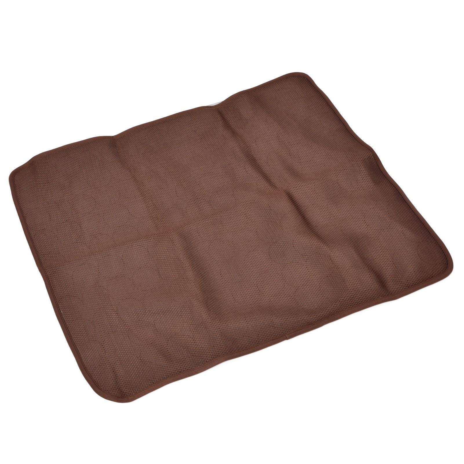 Pet Cooling Mat Breathable Soft Summer Dog Cat Sleeping Pad for Kennel Sofa Bed FloorBrown S - view 7