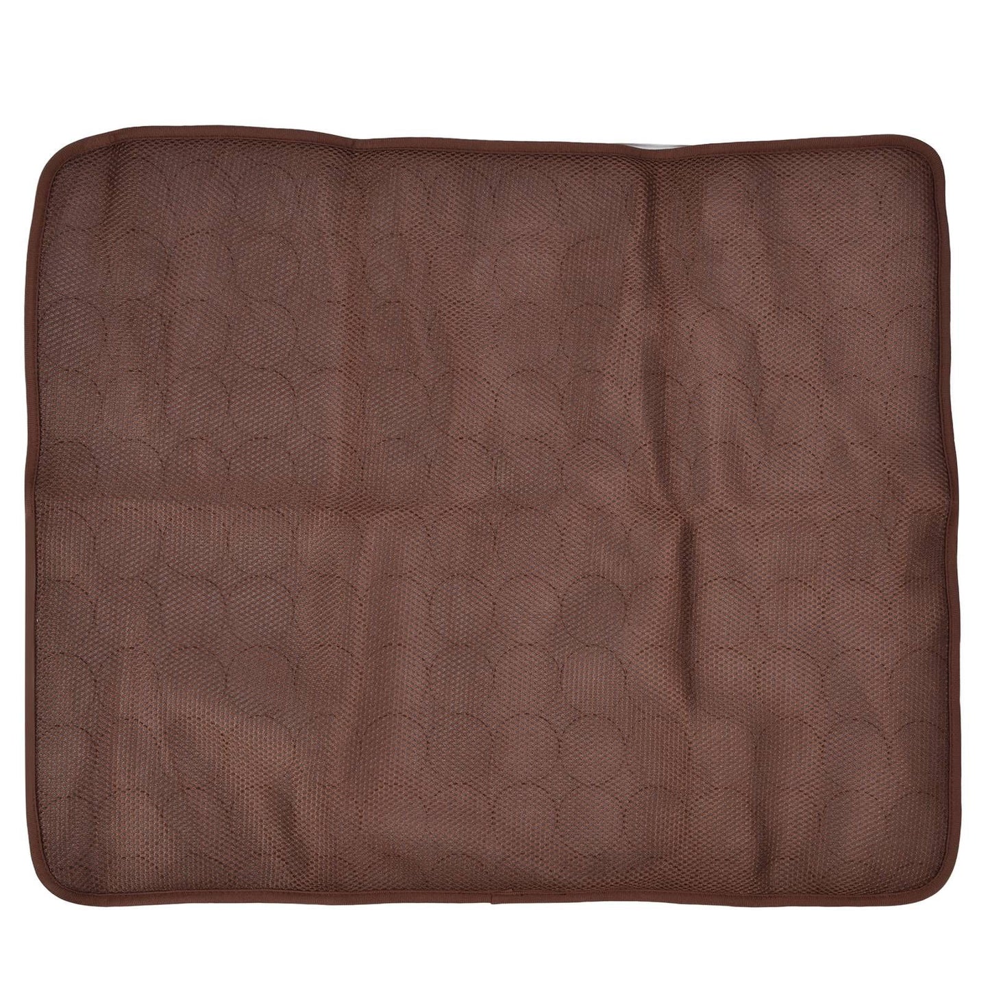 Pet Cooling Mat Breathable Soft Summer Dog Cat Sleeping Pad for Kennel Sofa Bed FloorBrown L - view 5