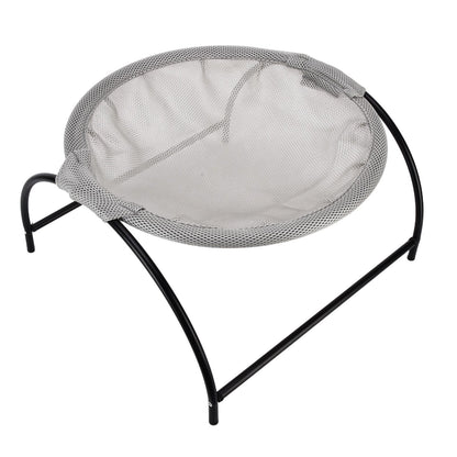 Cat Hanging Bed Soft Breathable Cat Hammock Detachable Pet Bed for 4 Seasons Universal Gray - view 3