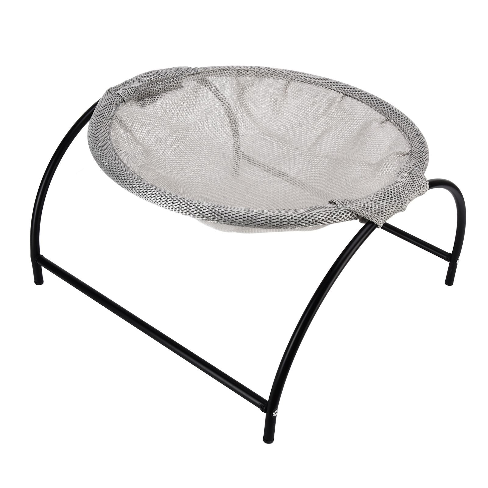 Cat Hanging Bed Soft Breathable Cat Hammock Detachable Pet Bed for 4 Seasons Universal Gray - view 8