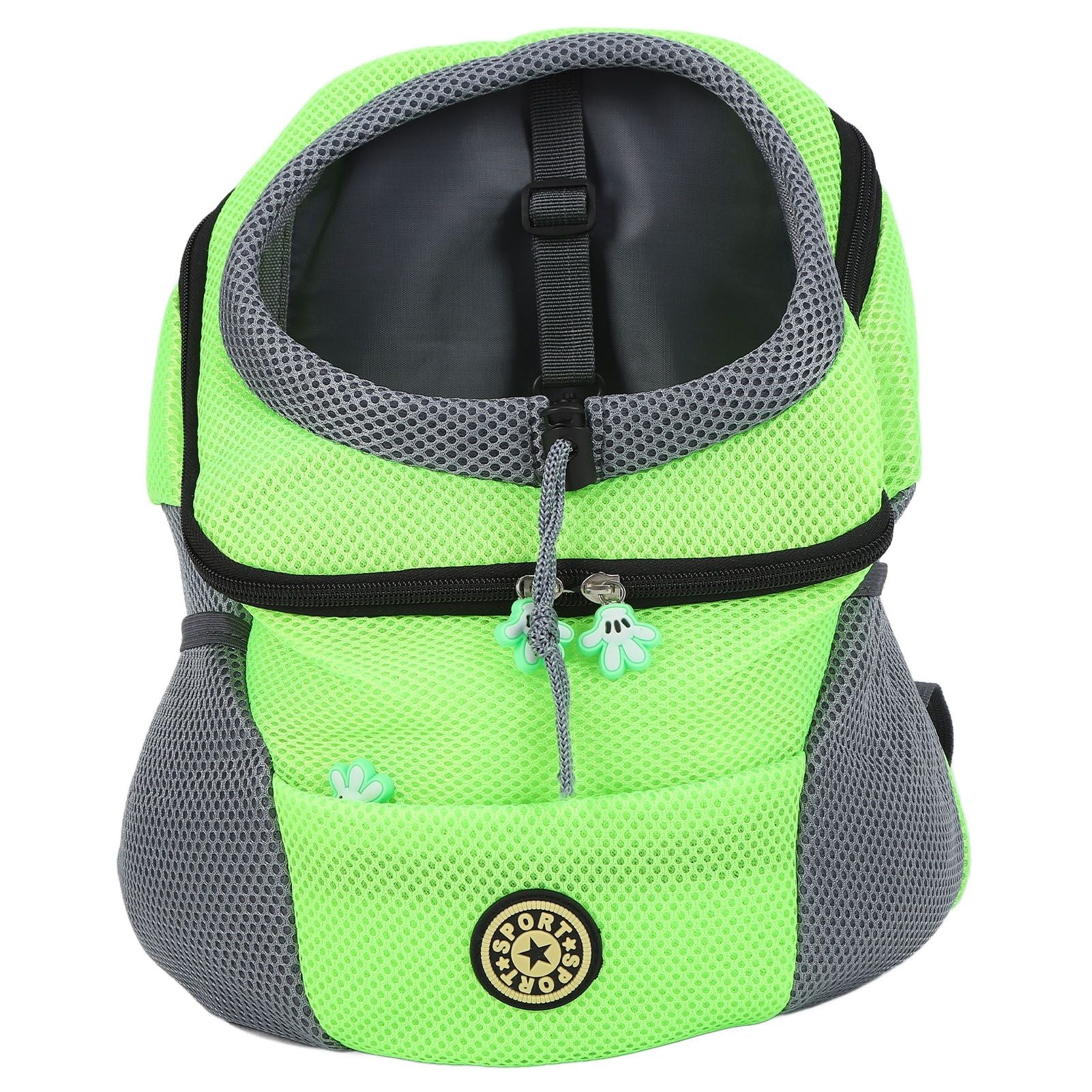 Pet Knapsack Ventilation Comfort Spacious Environmental Protection Nice Appearance Dog BackpackS Green - view 4