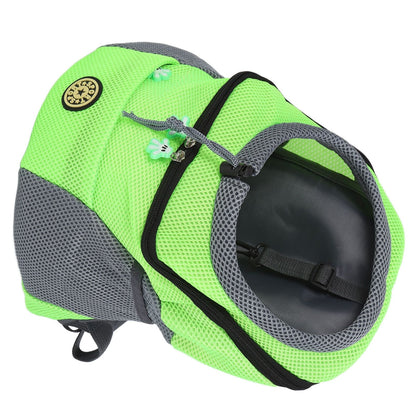 Pet Knapsack Ventilation Comfort Spacious Environmental Protection Nice Appearance Dog BackpackS Green - view 5