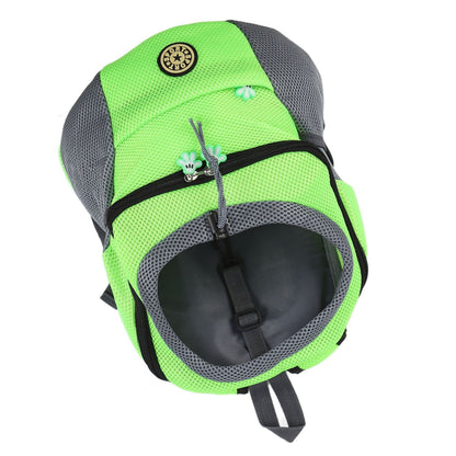 Pet Knapsack Ventilation Comfort Spacious Environmental Protection Nice Appearance Dog BackpackS Green - view 6