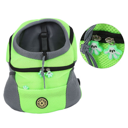 Pet Knapsack Ventilation Comfort Spacious Environmental Protection Nice Appearance Dog BackpackS Green - view 8
