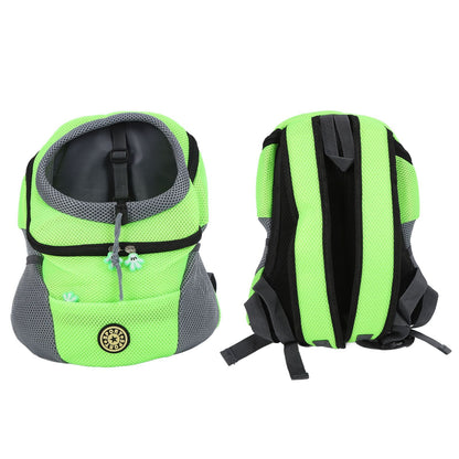 Pet Knapsack Ventilation Comfort Spacious Environmental Protection Nice Appearance Dog BackpackS Green - view 9