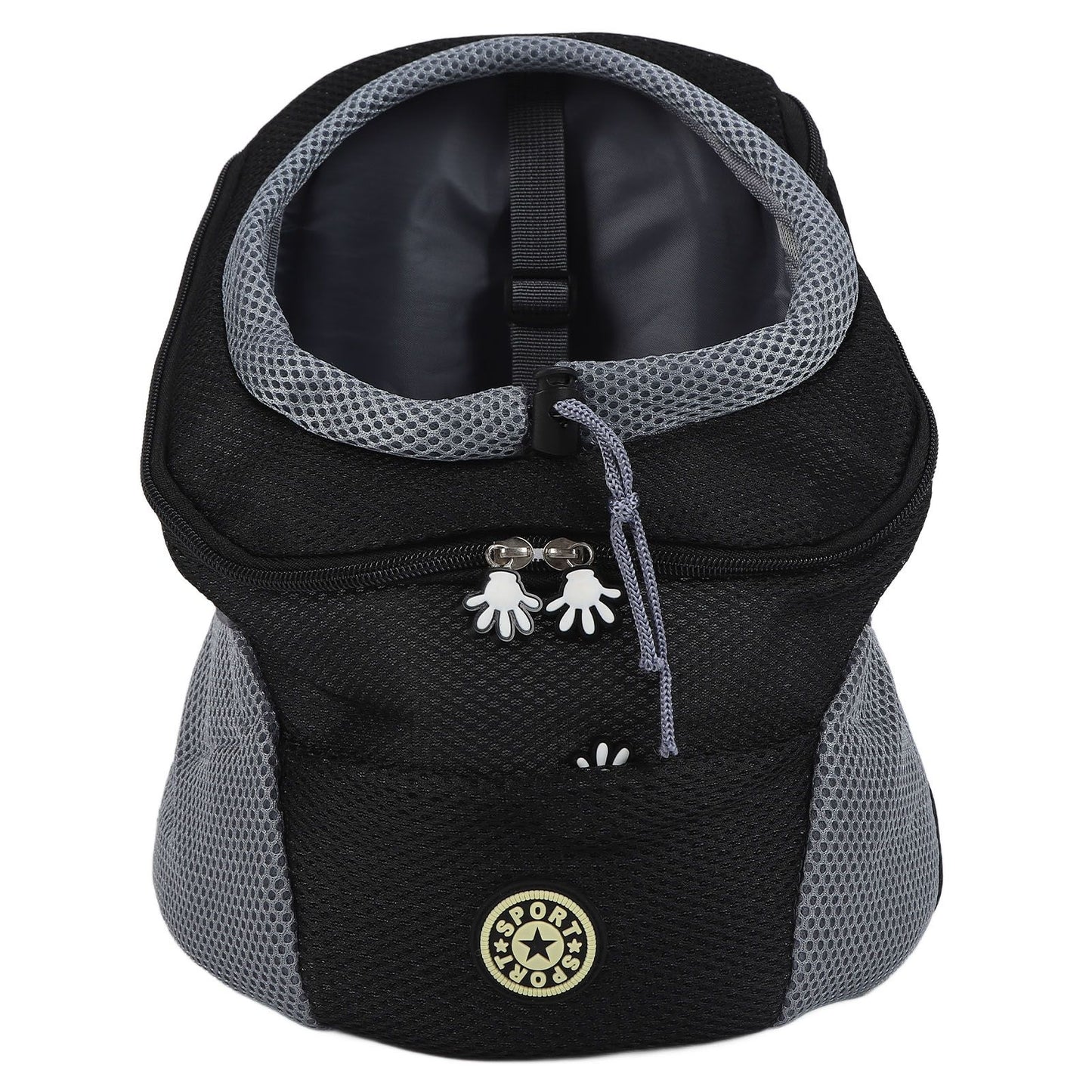 Pet Knapsack Ventilation Comfort Spacious Environmental Protection Nice Appearance Dog BackpackS Black