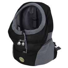 Pet Knapsack Ventilation Comfort Spacious Environmental Protection Nice Appearance Dog BackpackS Black - view 2