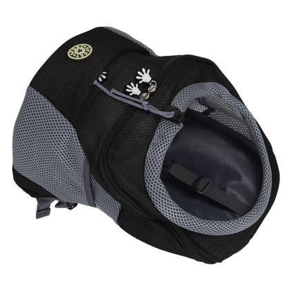 Pet Knapsack Ventilation Comfort Spacious Environmental Protection Nice Appearance Dog BackpackS Black - view 4