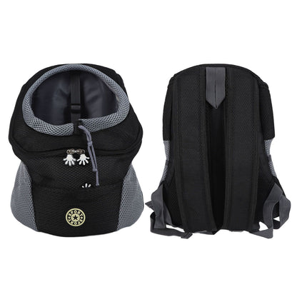 Pet Knapsack Ventilation Comfort Spacious Environmental Protection Nice Appearance Dog BackpackS Black - view 10