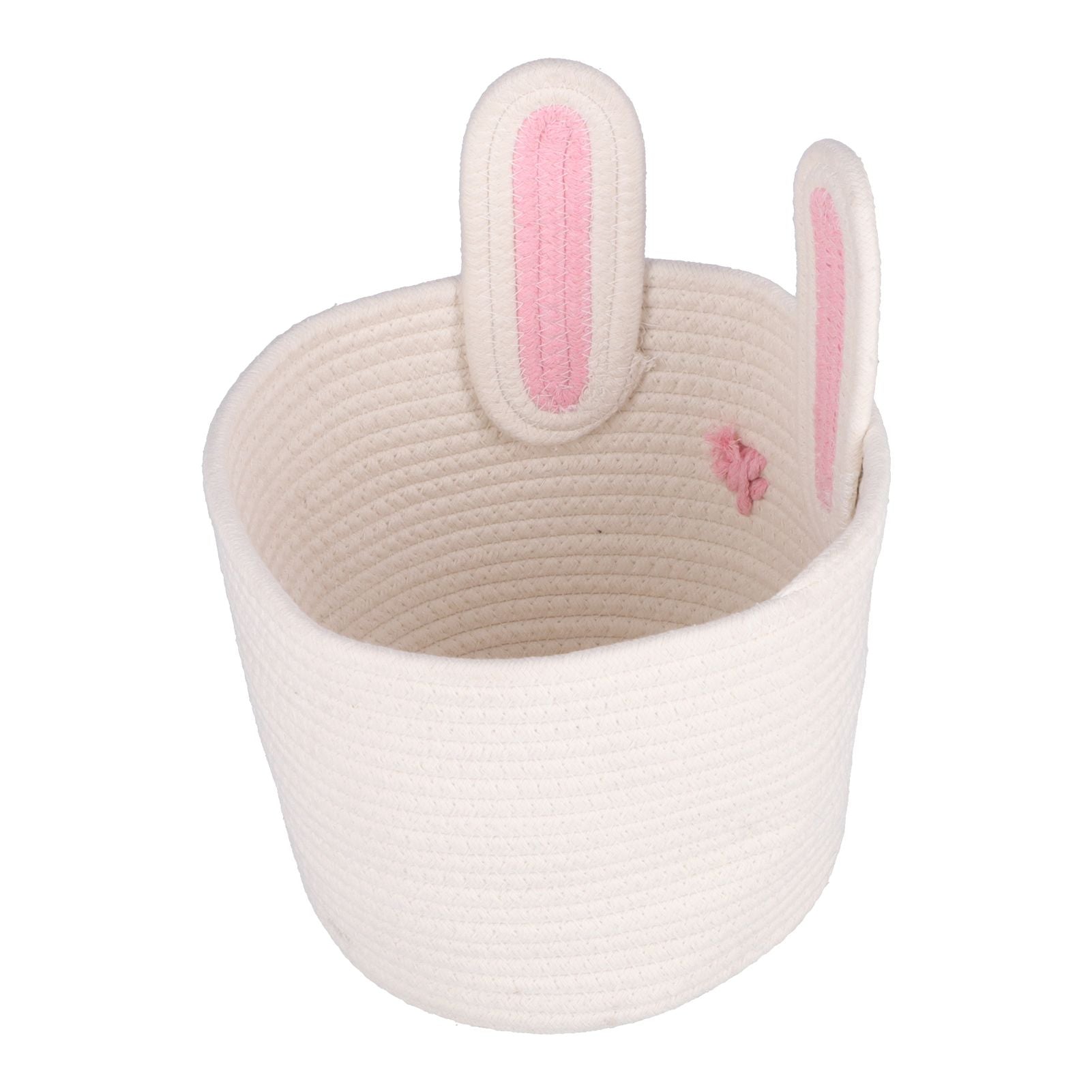 Storage Basket Rugged Lovely Small Bunny Attractive Decorative Home Furnishing Decoration - view 6