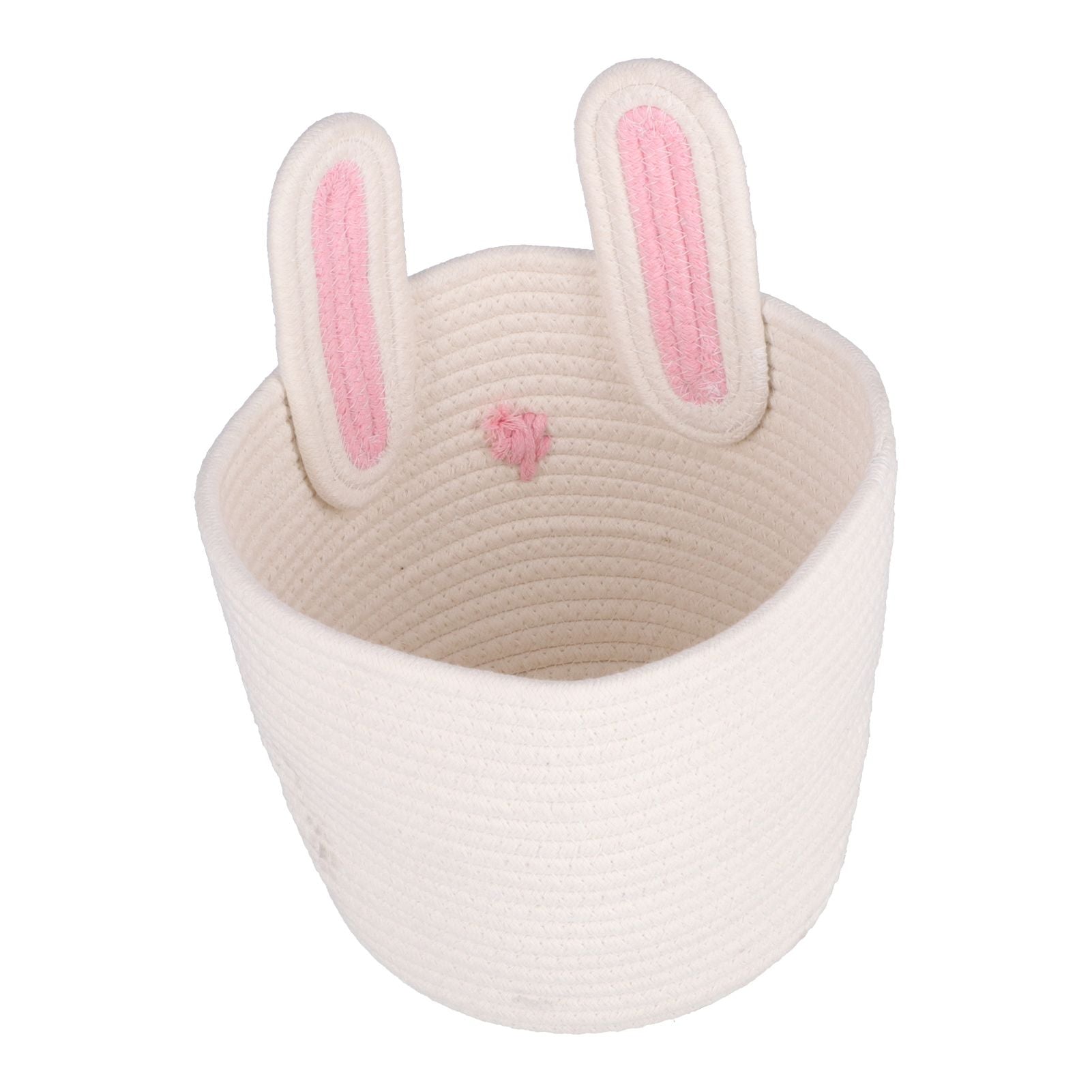 Storage Basket Rugged Lovely Small Bunny Attractive Decorative Home Furnishing Decoration - view 7