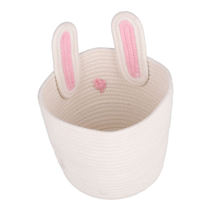 Storage Basket Rugged Lovely Small Bunny Attractive Decorative Home Furnishing Decoration - view 7