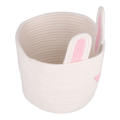 Storage Basket Rugged Lovely Small Bunny Attractive Decorative Home Furnishing Decoration - view 8