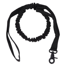 Dog Leash Durable Wear Resistant Easy Control Elasticity Provides Ductility Military Pet Leash Pet SupplyBlack