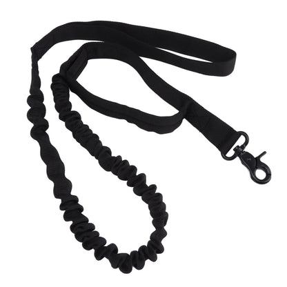 Dog Leash Durable Wear Resistant Easy Control Elasticity Provides Ductility Military Pet Leash Pet SupplyBlack - view 2