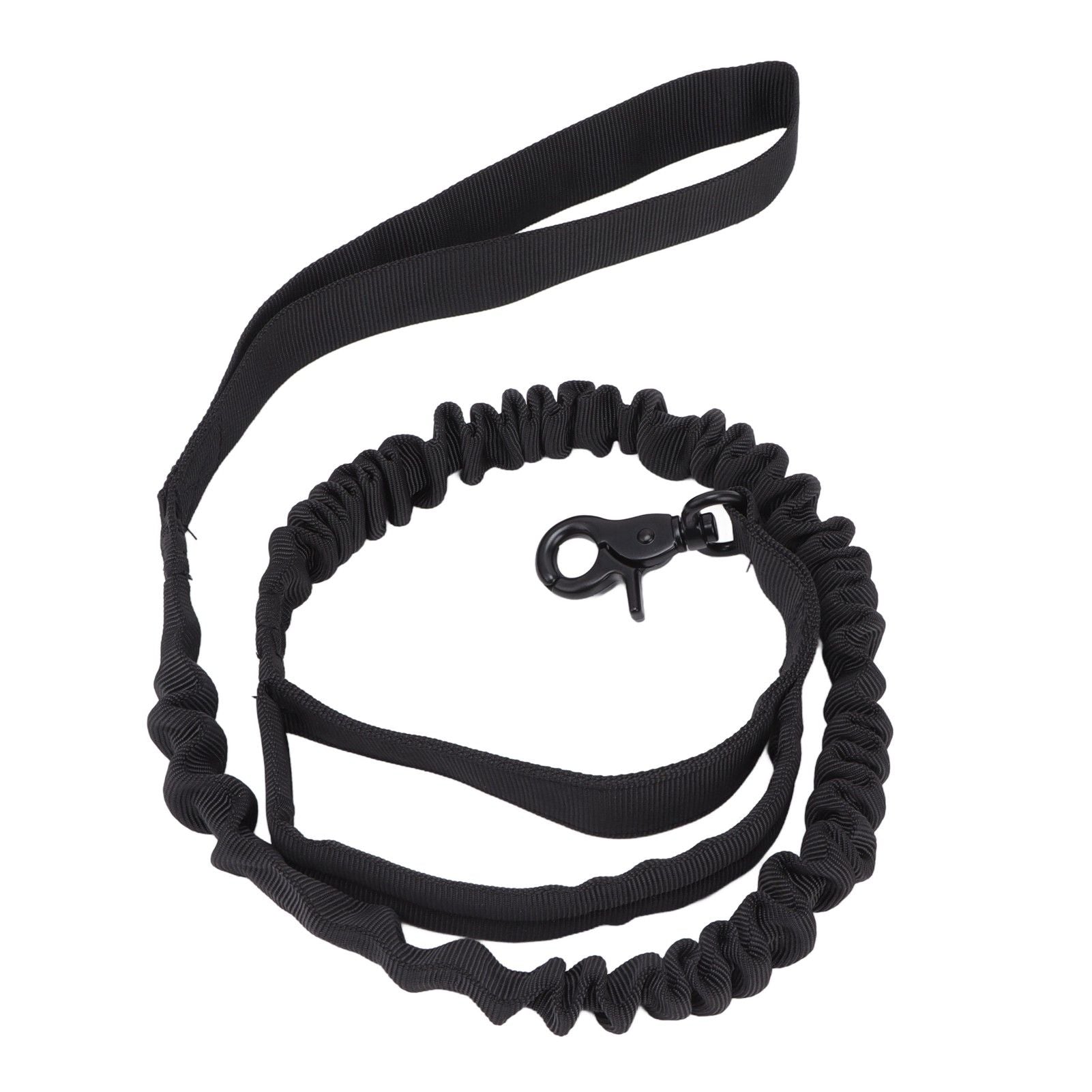 Dog Leash Durable Wear Resistant Easy Control Elasticity Provides Ductility Military Pet Leash Pet SupplyBlack - view 3