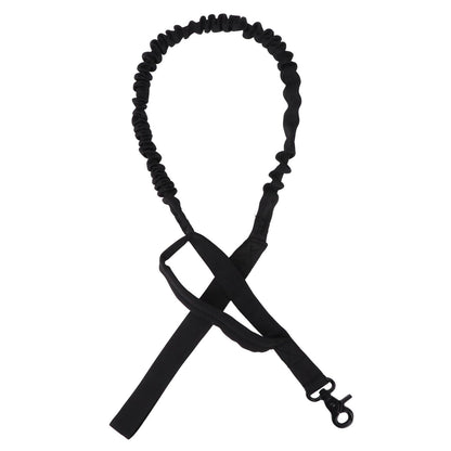 Dog Leash Durable Wear Resistant Easy Control Elasticity Provides Ductility Military Pet Leash Pet SupplyBlack - view 5