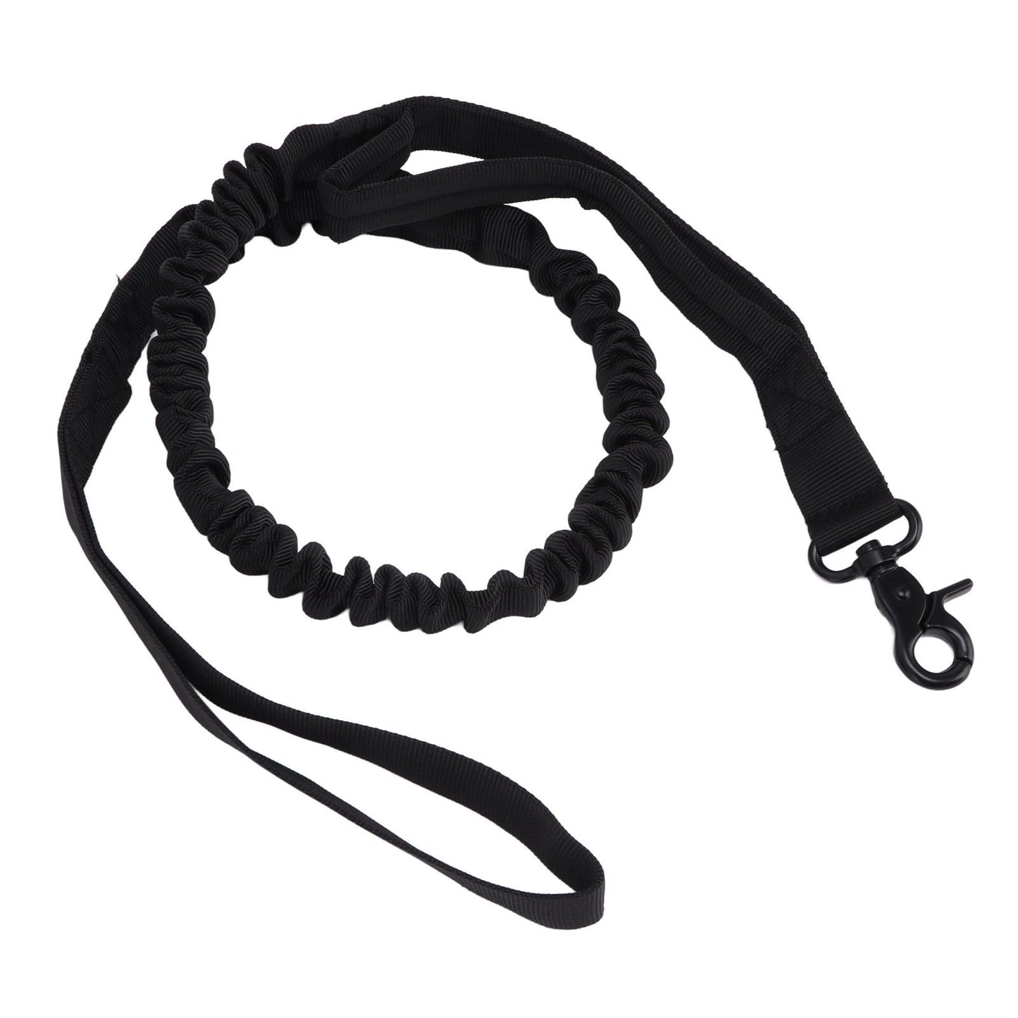 Dog Leash Durable Wear Resistant Easy Control Elasticity Provides Ductility Military Pet Leash Pet SupplyBlack - view 7