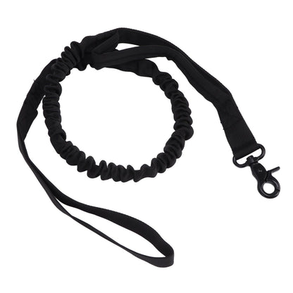 Dog Leash Durable Wear Resistant Easy Control Elasticity Provides Ductility Military Pet Leash Pet SupplyBlack - view 7