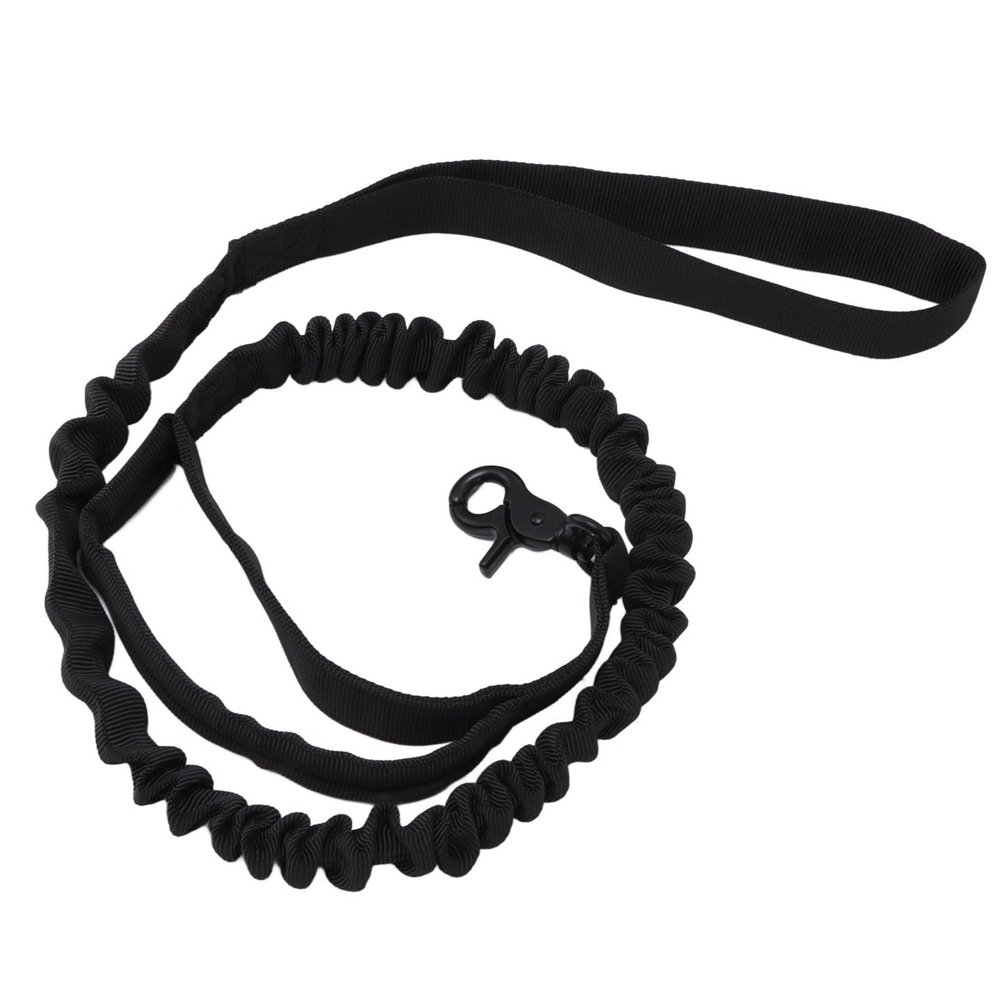 Dog Leash Durable Wear Resistant Easy Control Elasticity Provides Ductility Military Pet Leash Pet SupplyBlack - view 9
