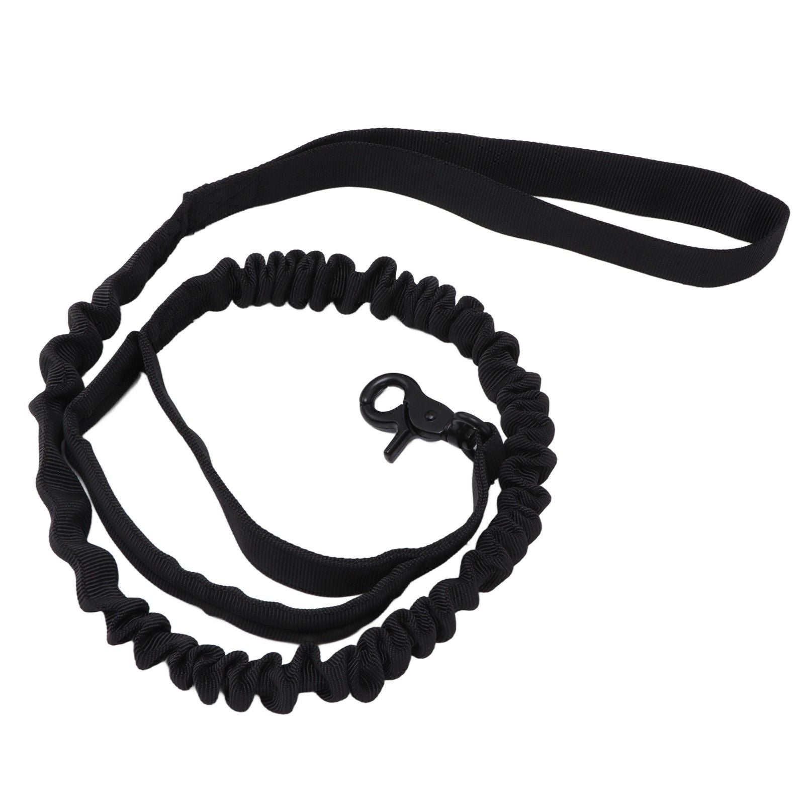 Dog Leash Durable Wear Resistant Easy Control Elasticity Provides Ductility Military Pet Leash Pet SupplyBlack - view 9