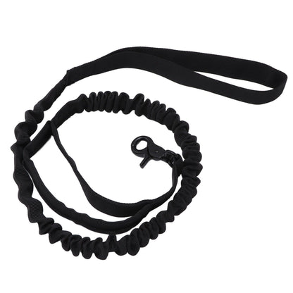 Dog Leash Durable Wear Resistant Easy Control Elasticity Provides Ductility Military Pet Leash Pet SupplyBlack - view 9