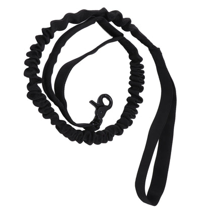 Dog Leash Durable Wear Resistant Easy Control Elasticity Provides Ductility Military Pet Leash Pet SupplyBlack - view 10