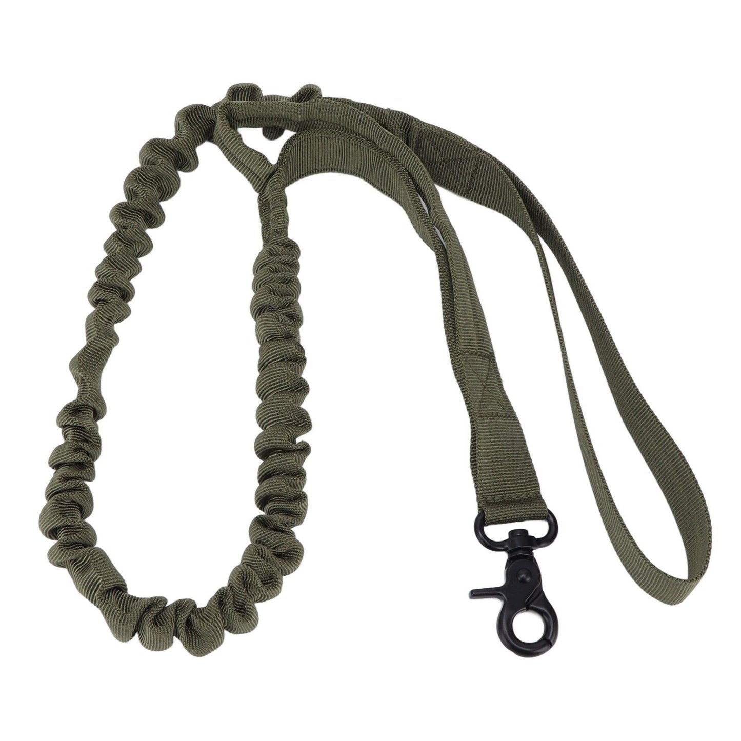 Dog Leash Durable Wear Resistant Easy Control Elasticity Provides Ductility Military Pet Leash Pet SupplyGreen - view 2