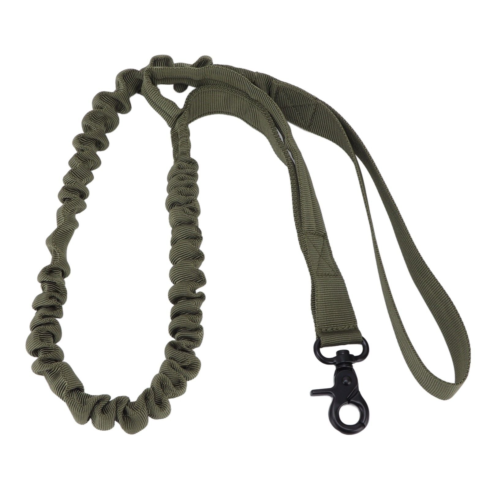 Dog Leash Durable Wear Resistant Easy Control Elasticity Provides Ductility Military Pet Leash Pet SupplyGreen - view 2