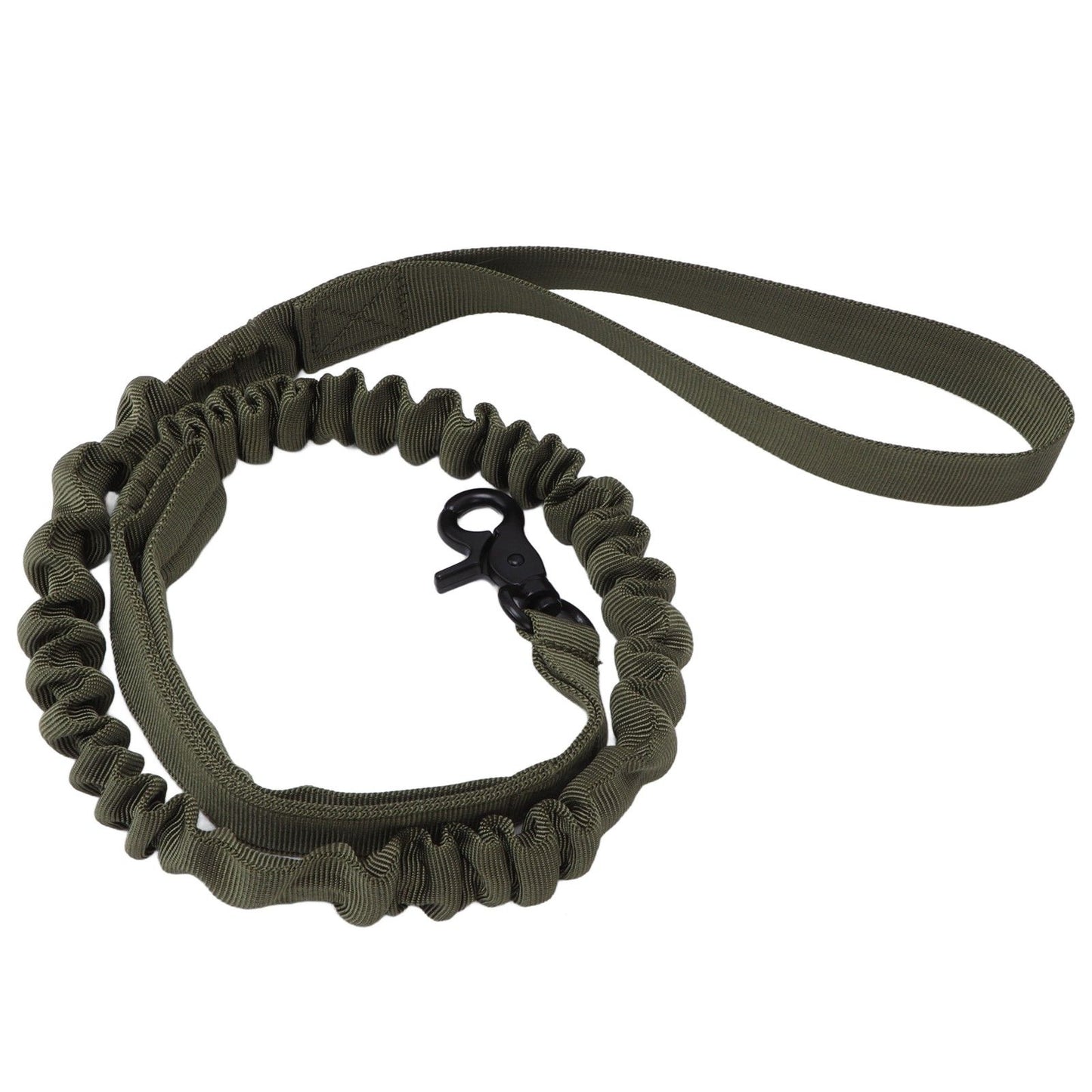 Dog Leash Durable Wear Resistant Easy Control Elasticity Provides Ductility Military Pet Leash Pet SupplyGreen - view 8