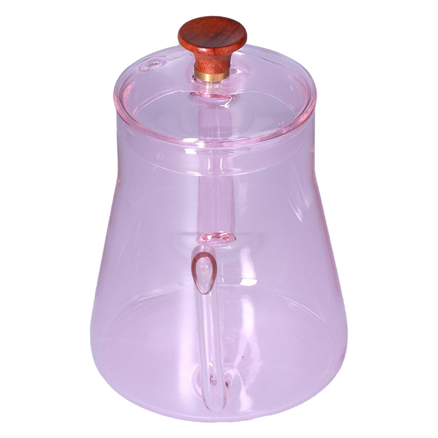 Long Spout Kettle Large Capacity Heat Resistant Easy to Clean Long Mouth Coffee PotPink - view 6