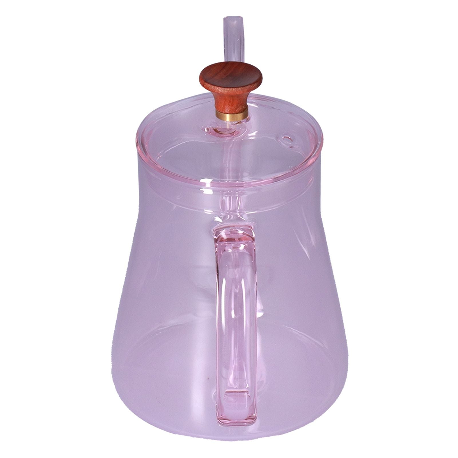 Long Spout Kettle Large Capacity Heat Resistant Easy to Clean Long Mouth Coffee PotPink - view 10