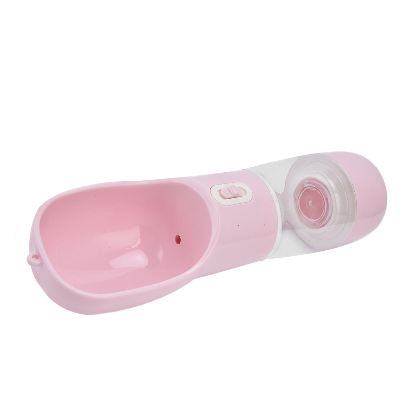 2 in 1 Pet Water Bottle Portable Anti Leakage Dog Food Bottler for Outdoor Traveling Pink - view 7