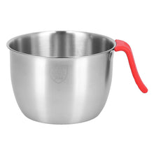 Stainless Steel Mixing Bowl with Handle Non Slip Deepen Splashproof Egg Whisking Bowl for Salad Serving2800ML