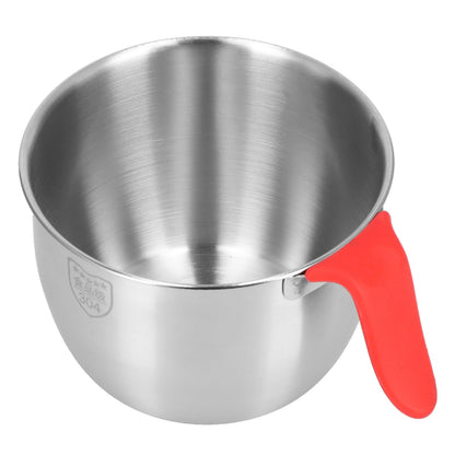 Stainless Steel Mixing Bowl with Handle Non Slip Deepen Splashproof Egg Whisking Bowl for Salad Serving2800ML - view 6