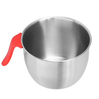 Stainless Steel Mixing Bowl with Handle Non Slip Deepen Splashproof Egg Whisking Bowl for Salad Serving2800ML - view 8