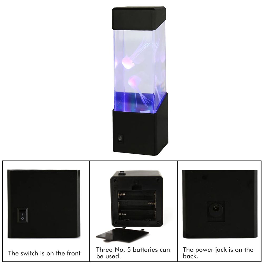 Jellyfish Aquarium Color Changing Simulation LED Jellyfish Fish Tank Home Decorations - view 4