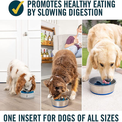 Spiral Slow Feeder Insert Slow Feeder Dog Bowls Accessories to Slow Down Eating for Dog and Cat Supplies - view 4