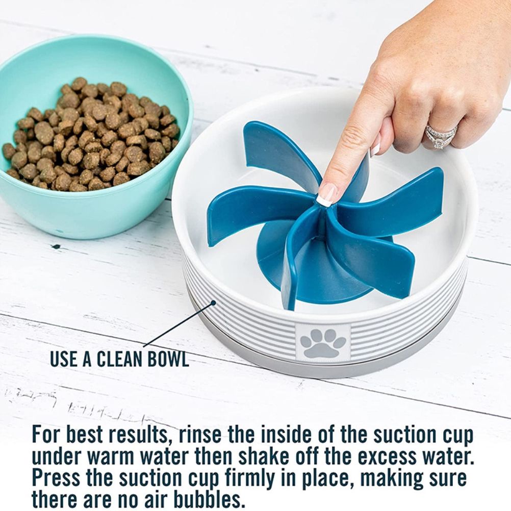 Spiral Slow Feeder Insert Slow Feeder Dog Bowls Accessories to Slow Down Eating for Dog and Cat Supplies - view 5